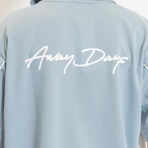 AWAY DAYS 衿付き半袖プラクティスシャツ