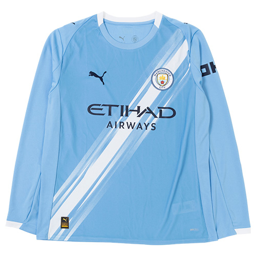 25-26 マンチェスター・シティ HOME 長袖ユニフォーム