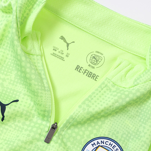 ジュニア 25-26 マンチェスター・シティ トレーニング1/4ジップトップ