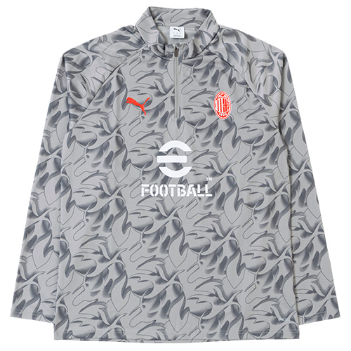 25-26 ACミラン プレマッチ 1/4ジップトップ