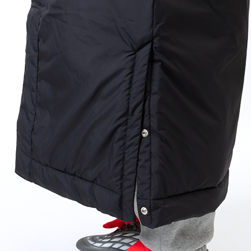 MH スリーストライプ ロングボアコート