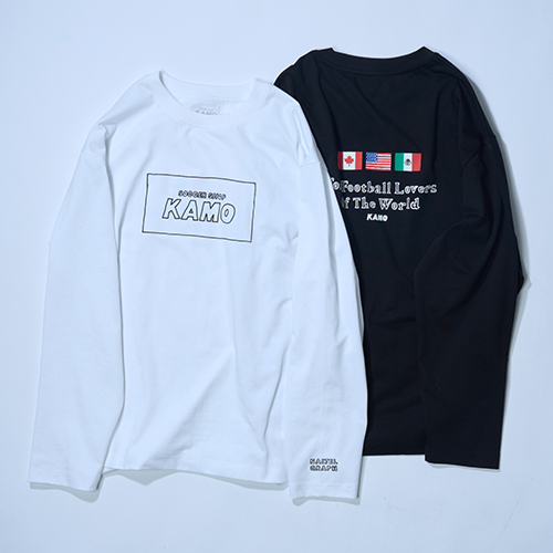 KAMO×NAIJEL GRAPH L/S Tシャツ