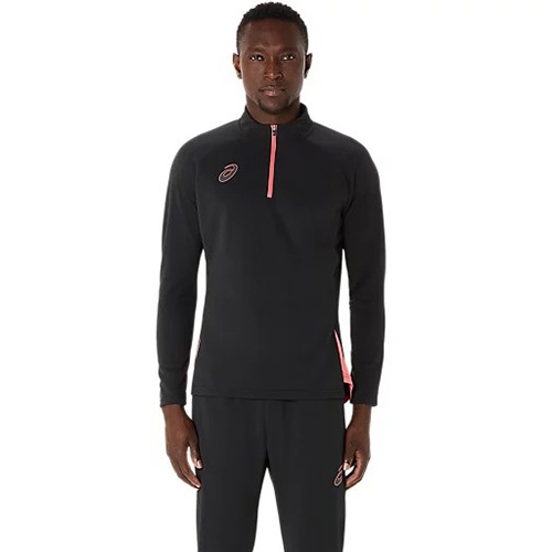 ハーフジップ ニットトップ