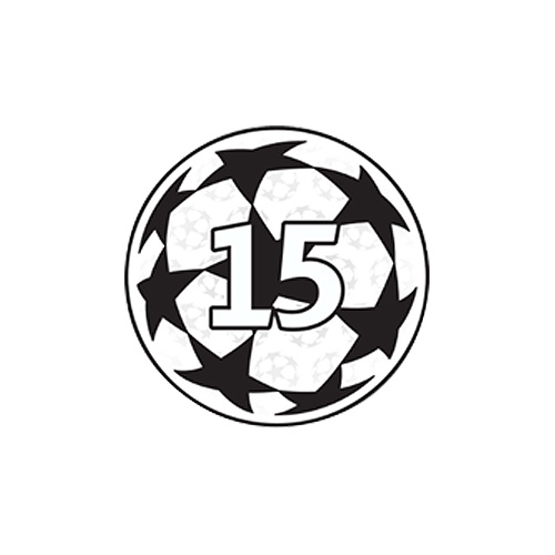 【納期1週間】CUP戦 ビッグイヤーバッジ 15