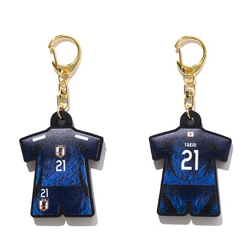 プレーヤーズユニ型ラバーキーホルダー2024 高井幸大