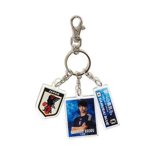 プレーヤーズ3連アクリルキーホルダー 三笘 薫