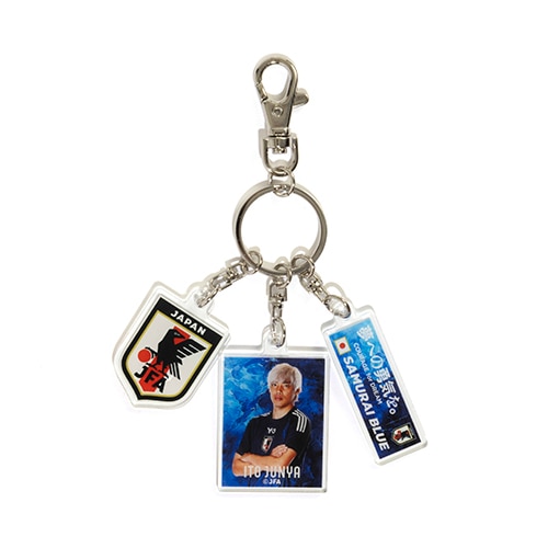 プレーヤーズ3連アクリルキーホルダー 伊東 純也