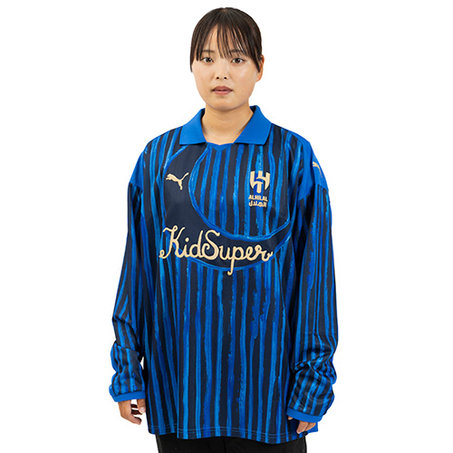 KIDSUPER X アル・ヒラル 長袖レトロシャツ