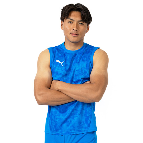 TEAMCUP TR ノースリーブシャツ