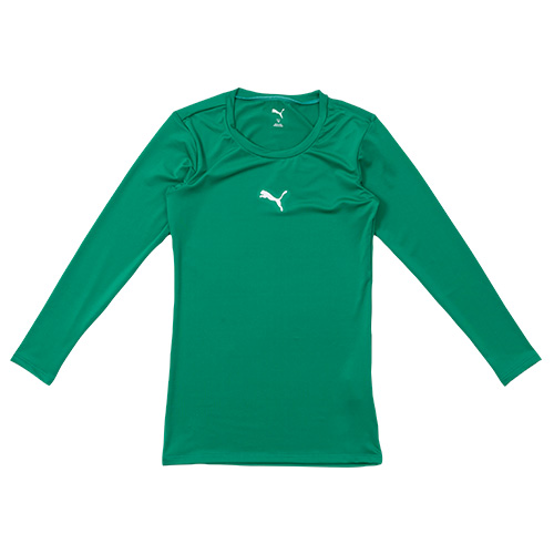 ジュニア コンプレッション クルーネック 長袖シャツ