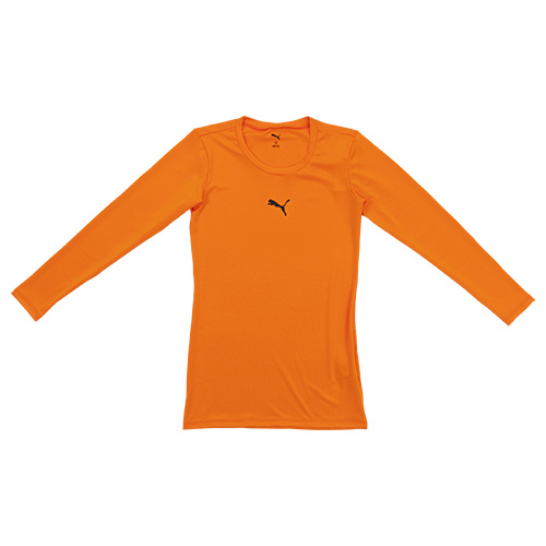 ジュニア コンプレッション クルーネック 長袖シャツ