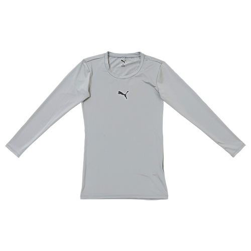 ジュニア コンプレッション クルーネック 長袖シャツ