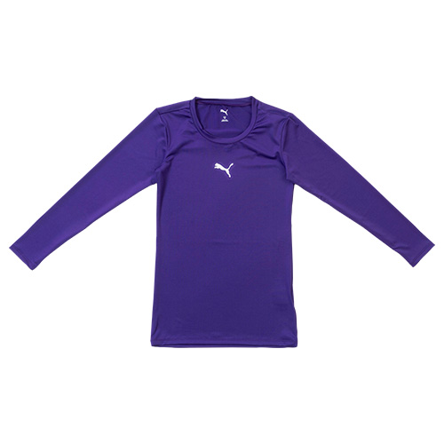 ジュニア コンプレッション クルーネック 長袖シャツ