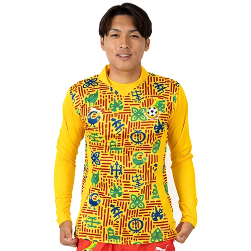 2025 ガーナ代表 プレマッチ スウェットトップ