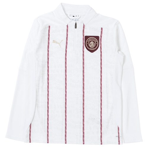 ジュニア 24-25 マンチェスター・シティ プレマッチ1/4ジップトップ