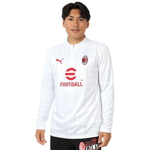 24-25 ACミラン プレマッチ 1/4 ジップトップ