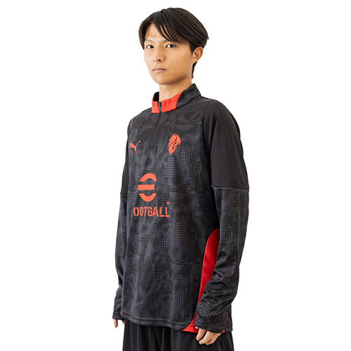 25-26 ACミラン トレーニング1/4ジップトップ