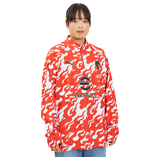 25-26 ACミラン プレマッチ1/4ジップトップ