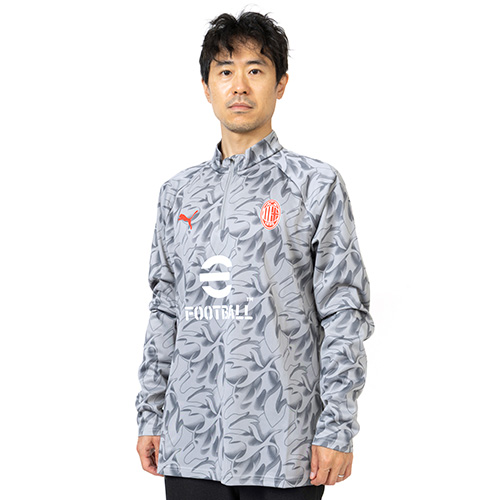 25-26 ACミラン プレマッチ 1/4ジップトップ
