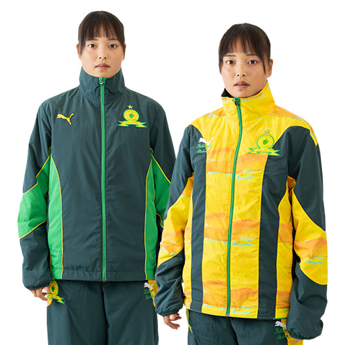 KIDSUPER X マメロディ・サンダウンズFC リバーシブルジャケット