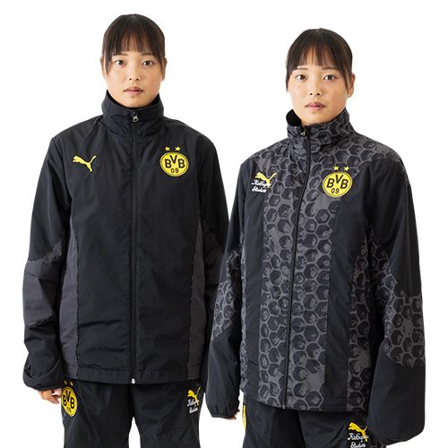 KIDSUPER X ドルトムント リバーシブルジャケット