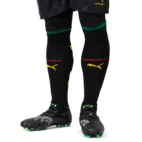 24-25 ACミラン×Off-White 4th グラフィックソックス