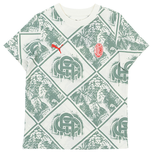 ジュニア ACミラン FTBLCULTURE AOP Tシャツ