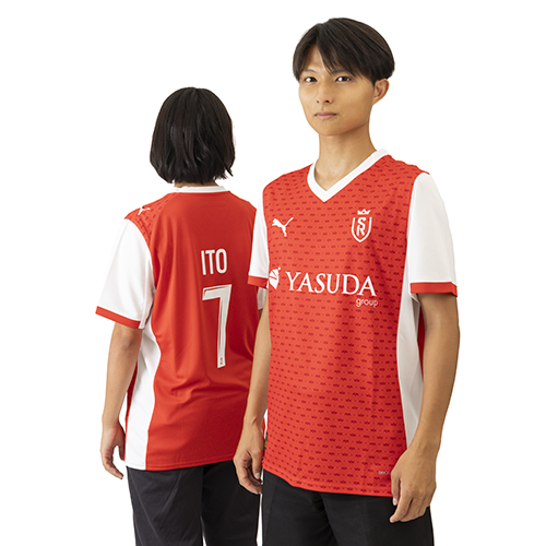 25-26 スタッド・ランス HOME ユニフォーム #7 伊東 純也
