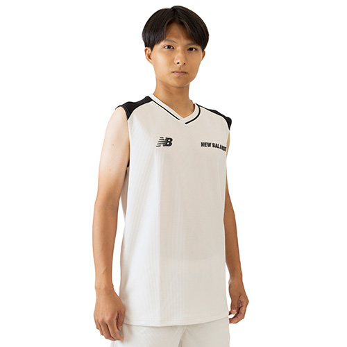 Black Out ポリワッフルノースリーブシャツ