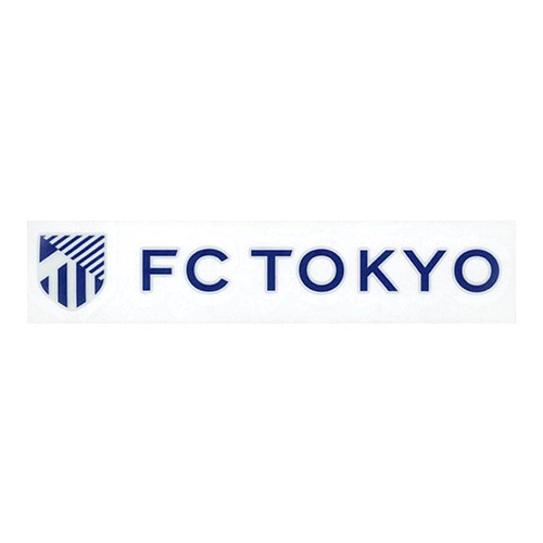 FC東京 カッティングステッカーロゴ BLU