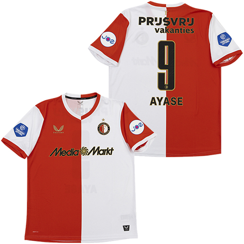 25-26 フェイエノールト HOMEユニフォーム #9 上田 綺世