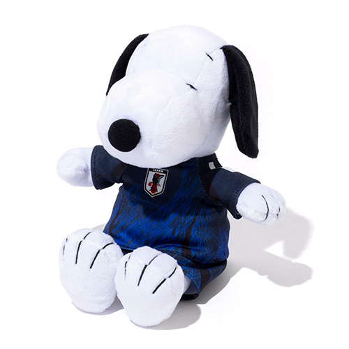 スヌーピー ぬいぐるみサッカー日本代表Ver.