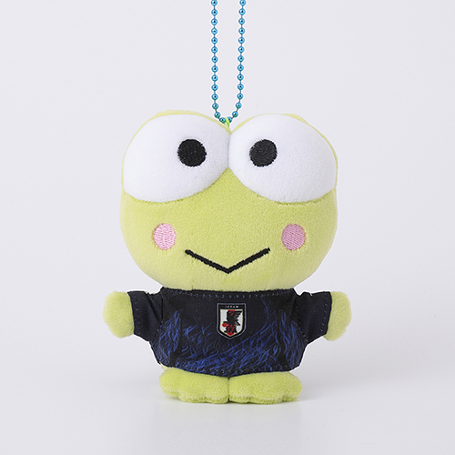 けろけろけろっぴ サンリオ マスコットボールチェーン サッカー日本代表Ver.