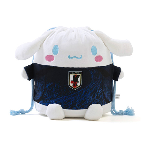 サンリオ シナモロール おすわり巾着サッカー日本代表Ver.
