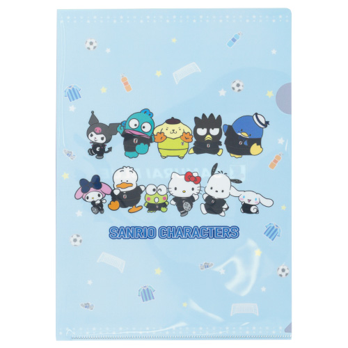 サンリオ クリアファイル サッカー日本代表Ver.