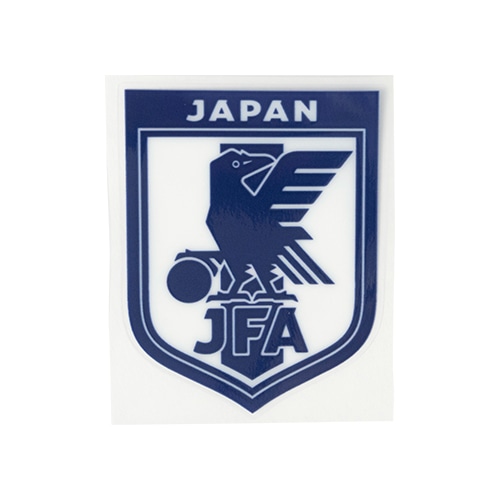 JFA クリアステッカー (エンブレム ブルー）