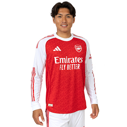 25-26 アーセナルFC HOME オーセンティック長袖ユニフォーム
