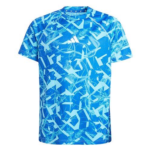 キッズ アイコン フラクタルプリント半袖Tシャツ