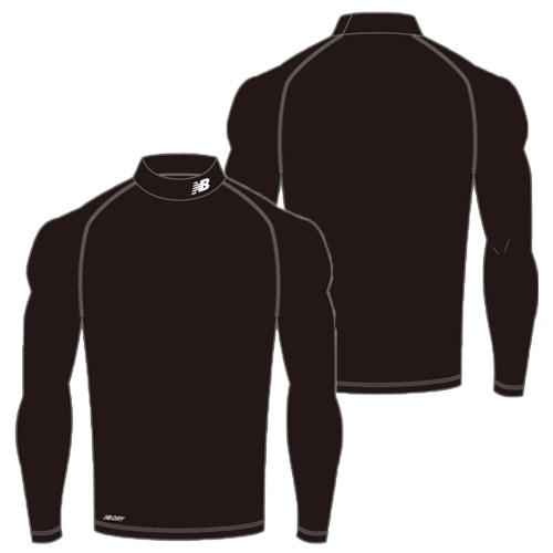 ジュニア ストレッチインナーシャツ（モックネック）