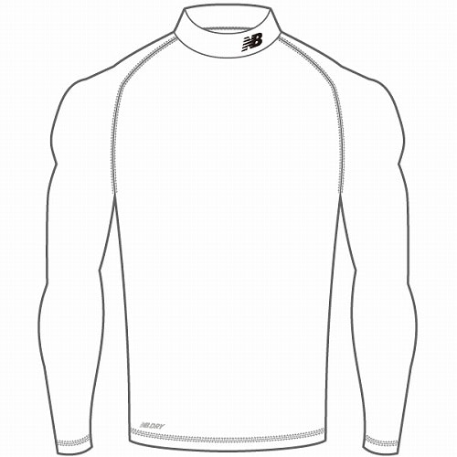 ジュニア ストレッチインナーシャツ（モックネック）