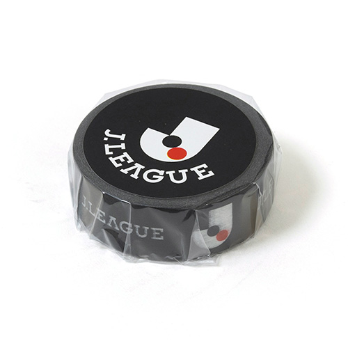 SHUKYU×J.LEAGUE ロゴマークマスキングテープ（ブラック）