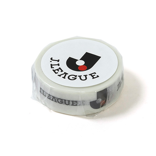 SHUKYU×J.LEAGUE ロゴマークマスキングテープ（ホワイト）