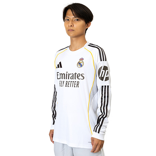 25-26 レアル・マドリード HOME 長袖ユニフォーム