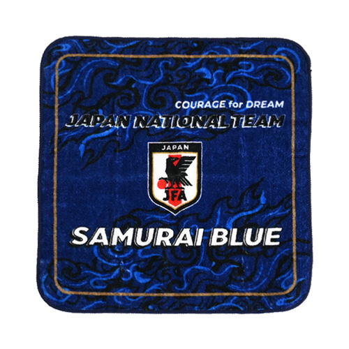 ハンドタオル(SLOGAN) SAMURAI BLUE