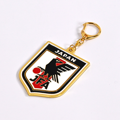 エンブレムメタルキーホルダー(サッカー日本代表) STADIUM LINE