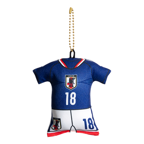 ユニフォーム型クッションキーホルダーSTADIUM LINE #18 上田 綺世