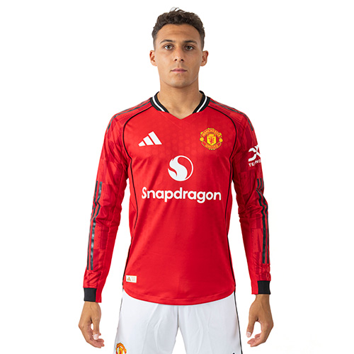 25-26 マンチェスター・ユナイテッド HOME オーセンティック長袖ユニフォーム