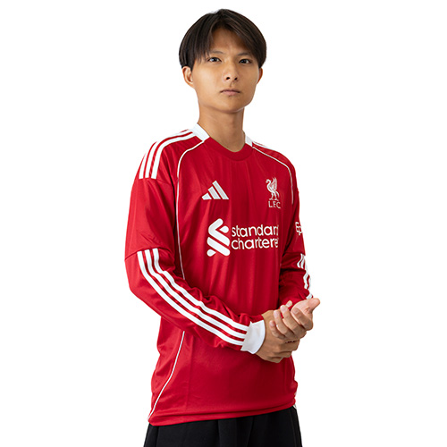25-26 リヴァプール HOME 長袖ユニフォーム