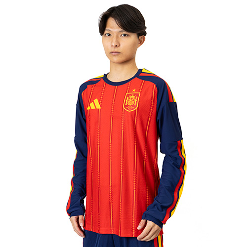 2026 スペイン代表 HOME オーセンティック 長袖ユニフォーム