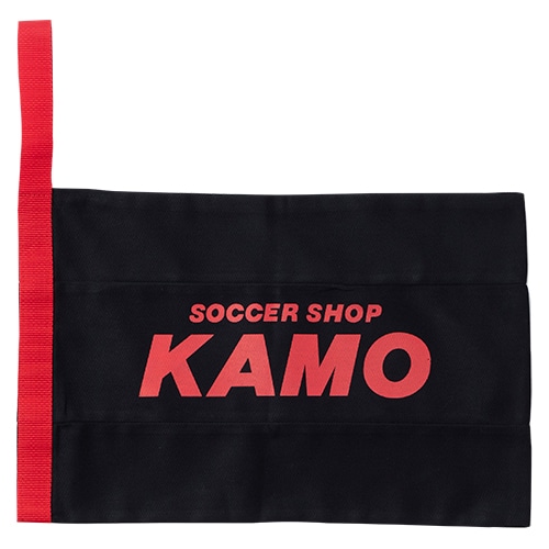 KAMOオリジナル シューズケース 黒×黒×黒×赤